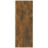 Table console Chêne fumé 105x30x80 cm Bois d'ingénierie 581264581264