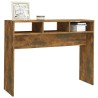 Table console Chêne fumé 105x30x80 cm Bois d'ingénierie 581264581264