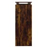 Table console Chêne fumé 102x30x80 cm Bois d'ingénierie 581265581265