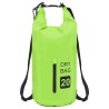 Sac sec avec fermeture éclair Vert 20 L PVC 581269581269
