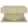 Table basse Chêne sonoma 57x57x30 cm Bois d’ingénierie 581273581273