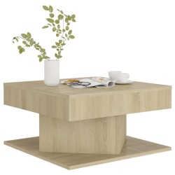 Table basse Chêne sonoma 57x57x30 cm Bois d’ingénierie 581273581273
