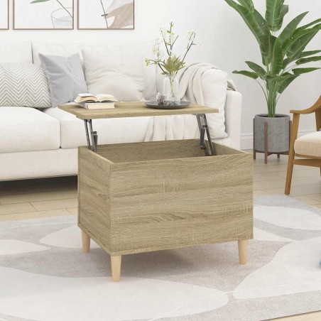 Table basse Chêne sonoma 60x44,5x45 cm Bois d'ingénierie 581274581274