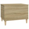 Table basse Chêne sonoma 60x44,5x45 cm Bois d'ingénierie 581274581274