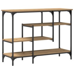Table Console chêne artisanal 100 x 35 x 75 cm 581285581285