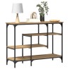 Table Console chêne artisanal 100 x 35 x 75 cm 581285581285