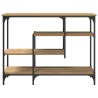Table Console chêne artisanal 100 x 35 x 75 cm 581285581285