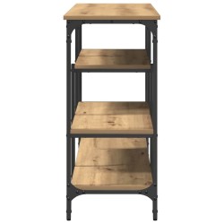 Table Console chêne artisanal 100 x 35 x 75 cm 581285581285