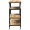 Table Console chêne artisanal 100 x 35 x 75 cm 581285581285