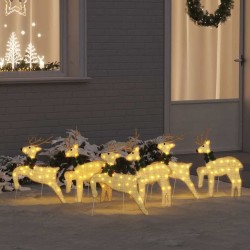 Rennes LED 6 pcs Doré tissu 581286581286