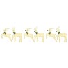 Rennes LED 6 pcs Doré tissu 581286581286