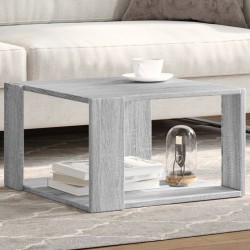 Table basse sonoma gris 51,5x51,5x30 cm bois d'ingénierie 581287581287