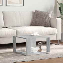 Table basse sonoma gris 51,5x51,5x30 cm bois d'ingénierie 581287581287