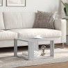 Table basse sonoma gris 51,5x51,5x30 cm bois d'ingénierie 581287581287
