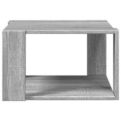 Table basse sonoma gris 51,5x51,5x30 cm bois d'ingénierie 581287581287