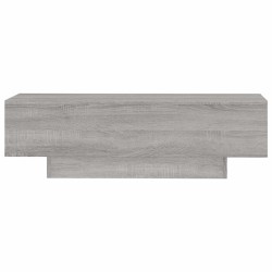 Table basse sonoma gris 100x49,5x31 cm bois d'ingénierie 581288581288