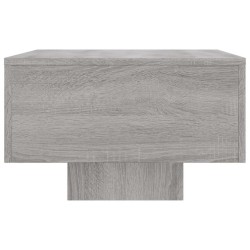 Table basse sonoma gris 100x49,5x31 cm bois d'ingénierie 581288581288