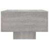 Table basse sonoma gris 100x49,5x31 cm bois d'ingénierie 581288581288