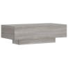 Table basse sonoma gris 100x49,5x31 cm bois d'ingénierie 581288581288