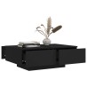 Table basse Noir 90x60x31 cm Bois d’ingénierie 581289581289