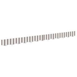 Remplacement de lambrequin Gris clair et blanc 3 m Polyester 581290581290