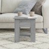 Table basse Sonoma gris 40x40x42 cm Bois d'ingénierie 581293581293