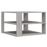 Table basse sonoma gris 58x58x40 cm bois d'ingénierie 581294581294