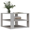 Table basse sonoma gris 58x58x40 cm bois d'ingénierie 581294581294