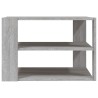 Table basse sonoma gris 58x58x40 cm bois d'ingénierie 581294581294
