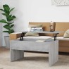 Table basse Sonoma gris 80x50,5x41,5 cm Bois d'ingénierie 581296581296