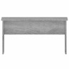 Table basse Sonoma gris 80x50,5x41,5 cm Bois d'ingénierie 581296581296