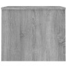 Table basse Sonoma gris 80x50,5x41,5 cm Bois d'ingénierie 581296581296