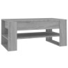 Table basse sonoma gris 102x55x45 cm bois d'ingénierie 581300581300