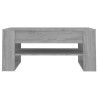 Table basse sonoma gris 102x55x45 cm bois d'ingénierie 581300581300