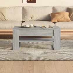 Table basse sonoma gris 102x55x45 cm bois d'ingénierie 581300581300