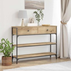 Table console Chêne artisanal 100 x 25 x 75 cm 581303581303