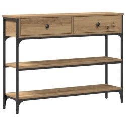 Table console Chêne artisanal 100 x 25 x 75 cm 581303581303