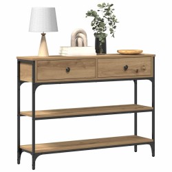 Table console Chêne artisanal 100 x 25 x 75 cm 581303581303
