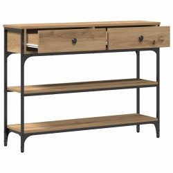 Table console Chêne artisanal 100 x 25 x 75 cm 581303581303