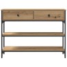 Table console Chêne artisanal 100 x 25 x 75 cm 581303581303