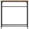 Table console Bois ancien 75 x 19,5 x 75 cm Bois d'ingénierie 581308581308