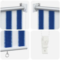 Store enrouleur extérieur à 90% de blocage UV 140 x 230 cm HDPE 581318581318