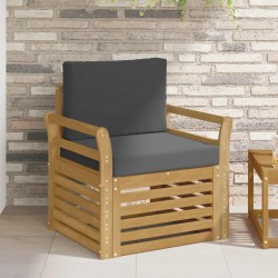 Ensemble de canapés d'extérieur Polyester Blanc 581319581319