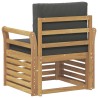 Ensemble de canapés d'extérieur Polyester Blanc 581319581319