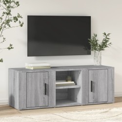 Meuble TV Sonoma gris 100x31,5x35 cm Bois d'ingénierie 581324581324