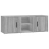Meuble TV Sonoma gris 100x31,5x35 cm Bois d'ingénierie 581324581324