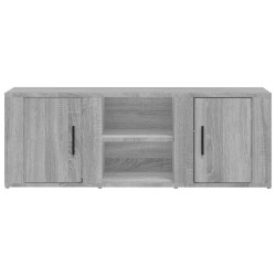 Meuble TV Sonoma gris 100x31,5x35 cm Bois d'ingénierie 581324581324