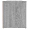 Meuble TV Sonoma gris 100x31,5x35 cm Bois d'ingénierie 581324581324