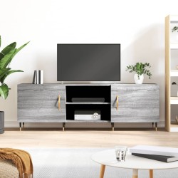 Meuble TV sonoma gris 150x30x50 cm bois d'ingénierie 581326581326