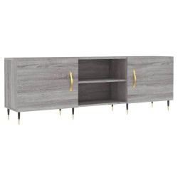 Meuble TV sonoma gris 150x30x50 cm bois d'ingénierie 581326581326